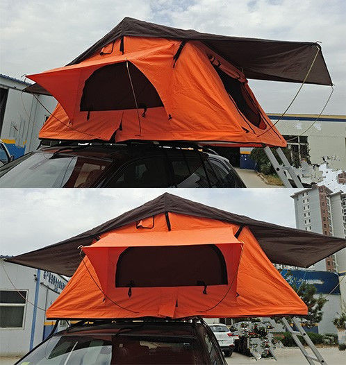 С размера шатра легкого собирая 233*140*123км верхней части крыши человека дороги 4 внутреннего