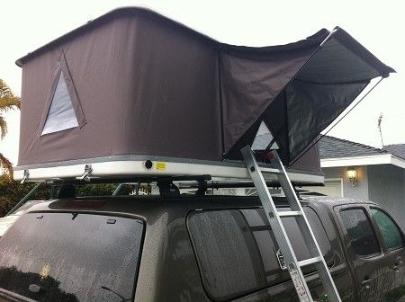 Напечатанный шатер автомобиля двойного слоя автоматический трудный верхний, таможня шатра верхней части крыши 3 человеков