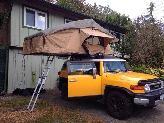Легкий шатер тента шкафа крыши установки, Бреатабле шатер тента автомобиля для человека 3