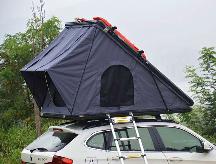 Крыши 4x4 раковины 125cm семьи располагаясь лагерем SUV шатер трудной верхний с телескопичной лестницей