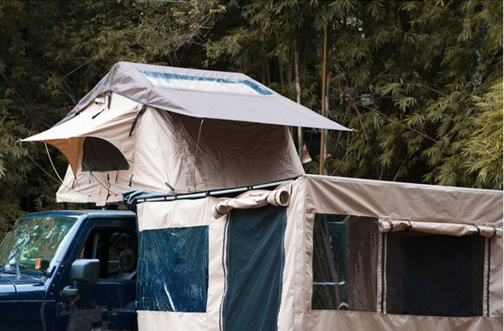 Придайте огнестойкость шатру верхней части крыши 4 человеков, складывая шатер крыши с большим окном