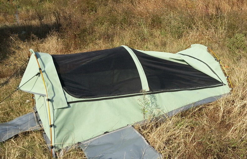 Шатер Сваг человека Фамлий 2 холста, шатер сумки Сваг молнии ИКК с алюминиевым поляком